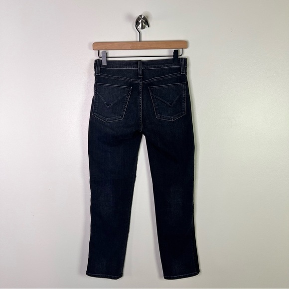 HUDSON Nico Black Straight Crop Jeans - Picture 8 of 12